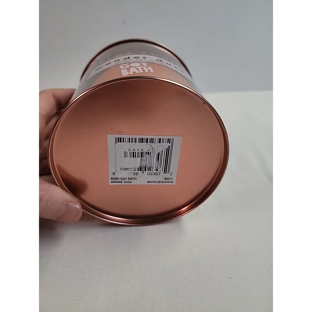 NIB Bella Tunno Orange Handsome Wonder Duck Non-Toxic cheeky‎ bath friend